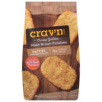 Crav'n Flavor Hash Brown Potatoes, Patties, 22.5 Ounce