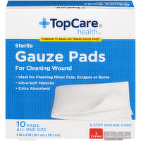 TopCare Sterile Gauze Pads, 1 Each