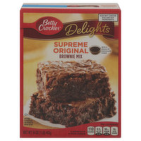 Betty Crocker Brownie Mix, Supreme Original, 16 Ounce