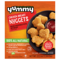 Yummy Nuggets, Chicken Breast, 21.5 Ounce