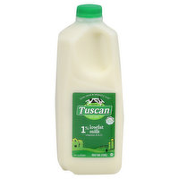 Tuscan Dairy Farms Milk, 1% Lowfat, 0.5 Gallon