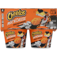 Cheetos Mac'n Cheese, Bold & Cheesy Flavor, 4 Each