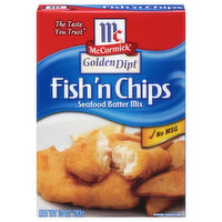 McCormick Seafood Batter Mix, Fish 'n Chips, 10 Ounce