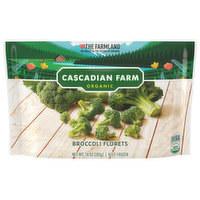 Cascadian Farm Broccoli Florets, Organic, 10 Ounce