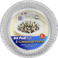 EZ Foil Casserole Pans, 2 Each