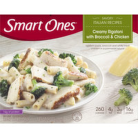 Smart Ones Savory Italian Recipes Creamy Rigatoni with Broccoli & Chicken, 255 Gram