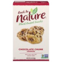 Back to Nature Cookies, Chocolate Chunk, 9.5 Ounce