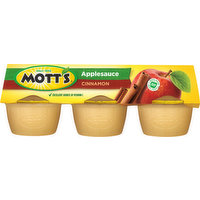 Mott's Applesauce, Cinnamon, 6 Each