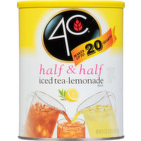 4C Half & Half Mix, Iced Tea/Lemonade, 47.2 Ounce