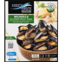 Next Wave Seafood Mussels in a Garlic Butter Sauce, 1 Pound