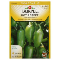 Burpee Seeds, Hot Pepper, Jalapeno Early, 700 Milligram