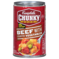 Campbell's Soup, Beef with Country Vegetables, 18.8 Ounce