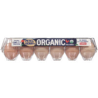 Pete And Gerry's Eggs, Organic, Brown, Free Range, Large, 12 Each