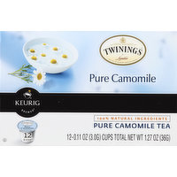 Twinings Herbal Tea, Pure Camomile, K-Cup Packs, 12 Each