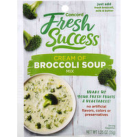 Concord Foods Soup, Cream of Broccoli, Original, 1.25 Ounce