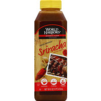 World Harbors Sauce, Asian Inspired, Sriracha, Hot & Spicy, 16 Ounce