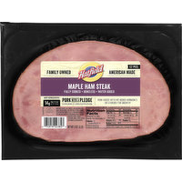 Hatfield Ham Steak, Maple, Boneless, 8 Ounce