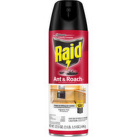 Raid Ant & Roach Killer 26, Fragrance Free, 17.5 Ounce