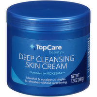 TopCare Deep Cleansing Skin Cream, 12 Ounce