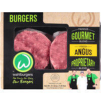 Wahlburgers Burgers, Famous Gourmet Blend, Fresh Angus, 21.32 Ounce