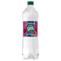 Poland Spring Spring Water, Sparkling, Black Cherry Flavor, 33.8 Fluid ounce