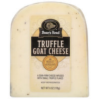 Boar's Head Goat Cheese, Truffle, 6 Ounce