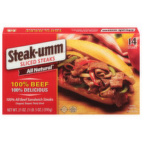 Steak-umm Steaks, Sliced, 14 Each