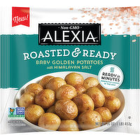 Alexia Potatoes with Himalayan Salt, Baby Golden, Roasted & Ready, 16 Ounce
