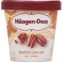 Haagen-Dazs Ice Cream, Butter Pecan, 14 Fluid ounce