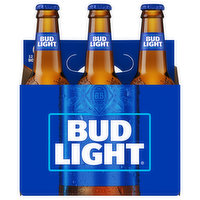 Bud Light Beer, 6 Each