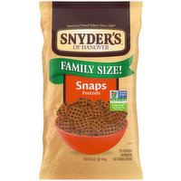 Snyder's of Hanover Pretzels, Snaps, Family Size, 16 Ounce