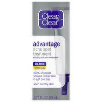 Clean & Clear Acne Spot Treatment, Advantage, 0.75 Fluid ounce