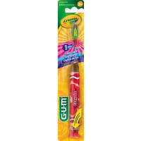 GUM Toothbrush, Crayola, Timer Light, Soft, 1 Each