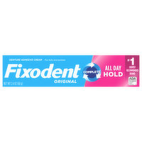 Fixodent Denture Adhesive Cream, Original, 2.4 Ounce