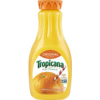 Tropicana 100% Juice, Original, Orange, No Pulp