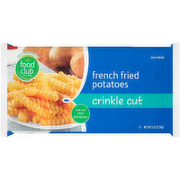 Food Club Crinkle Cut French Fried Potatoes, 5 Pound