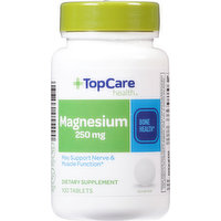 TopCare Magnesium, 250 mg, Tablets, 100 Each