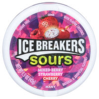 Ice Breakers Mints, Sugar Free, Mixed Berry Strawberry Cherry, 1.5 Ounce