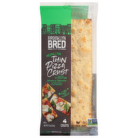 Brooklyn Bred Pizza Crust, Thin, Neapolitan, 4 Each