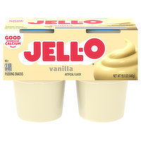 Jell-O Pudding Snacks, Vanilla, 15.5 Ounce