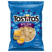Tostitos Tortilla Chips, Salsa Con Queso, Bite Size, 12 Ounce
