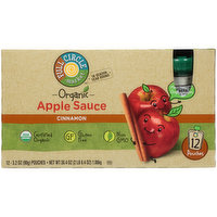 Full Circle Market Cinnamon Apple Sauce, 38.4 Ounce