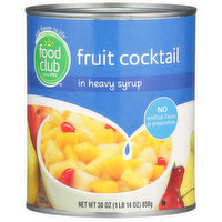 Food Club Fruit Cocktail In Heavy Syrup, 30 Ounce