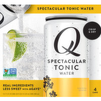 Q Tonic Water, Spectacular, 4 Each
