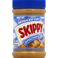 Skippy Peanut Butter Spread, Reduced Fat, Super Chunk, 16.3 Ounce