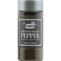 Badia Black Pepper, Ground, 7 Ounce