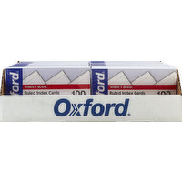 Oxford Index Cards, Ruled, White, 1 Each