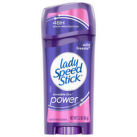 Lady Speed Stick Antiperspirant/Deodorant, Wild Freesia, Power, 2.3 Ounce