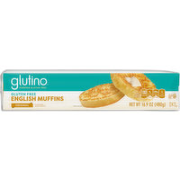 Glutino English Muffins, Gluten Free, Original, 6 Each