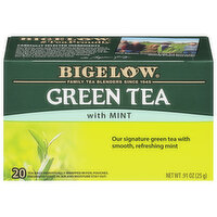 Bigelow Green Tea, Tea Bags, 20 Each